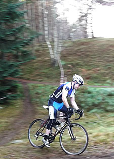 Steve at Ballater Cyclo Cross