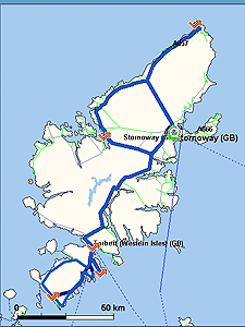 Map of Route