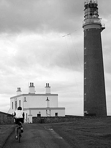 Ian all but at Ness Lighthouse