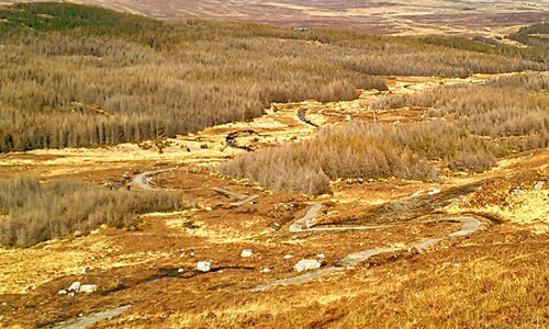 Looking North West from Griamacleit