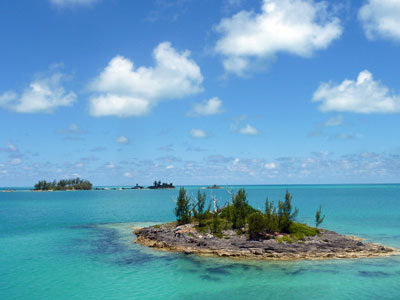 Islands off the west coast