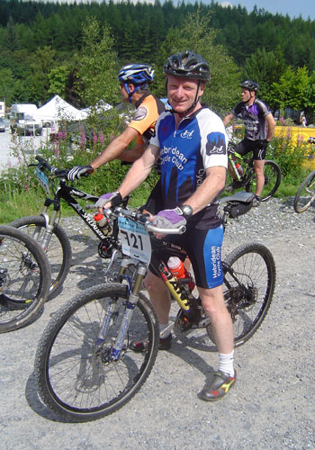 Gavin at SXC Series race start in Fort William