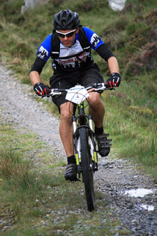 Alasdair at the NHT XC race