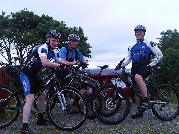 Gavin, Craig and Errol on Gallows Hill