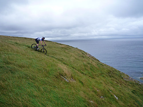 Steve going for it behind Port Voller