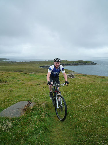 Gavin above Port Voller